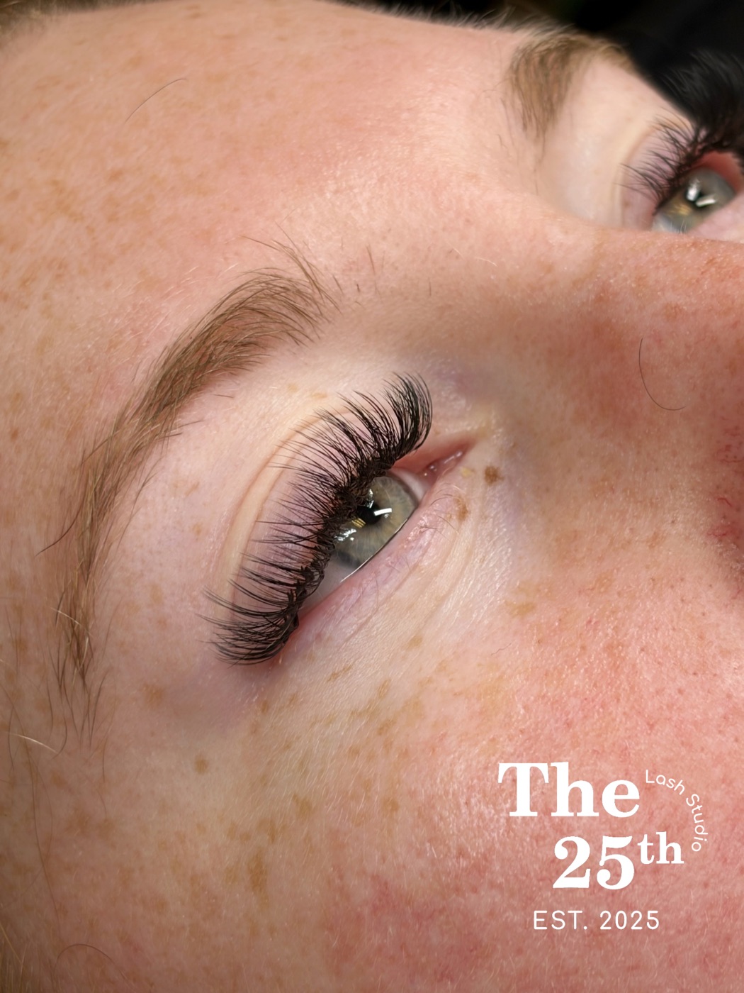 Lash extensions by The 25th Lash Studio