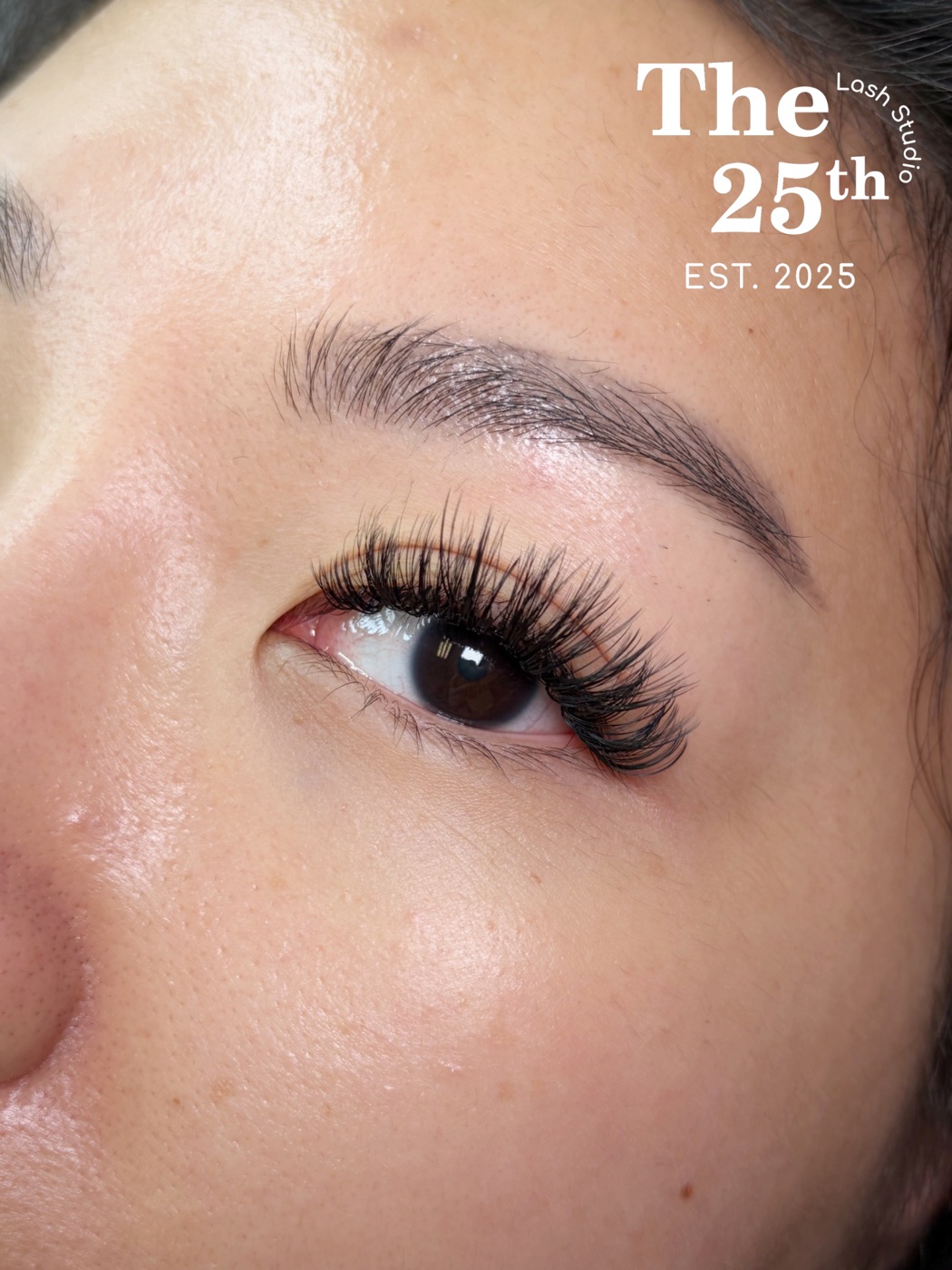 Lash work by Thi at The 25th Lash Studio